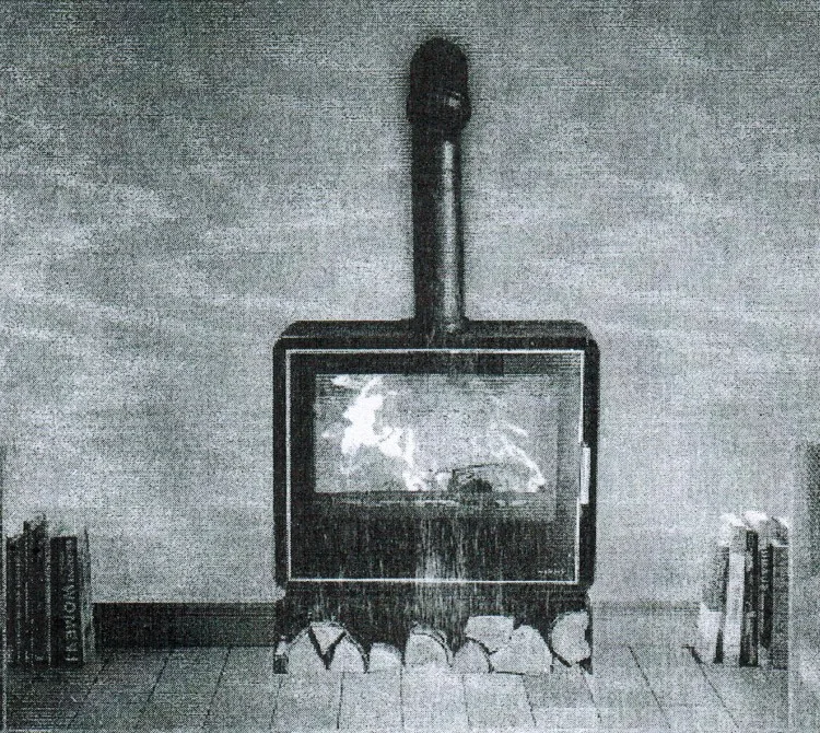 New Improved See Through Double Sided Glass Door Wood Burning Stoves