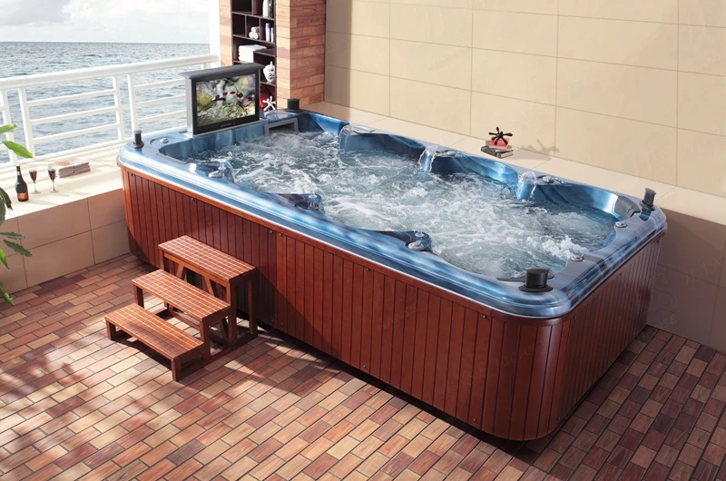 Hs S04x 158 Inch Length Chinese 8 Person Outdoor Spas Hot Tubs Pools Free Download Nude Photo
