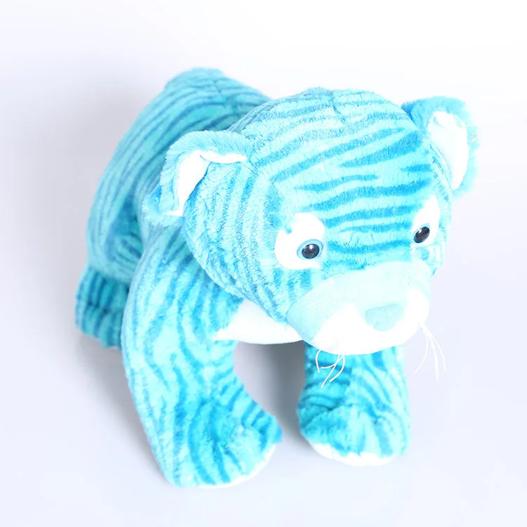 blue tiger stuffed animal