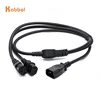 Wholesale c14 c13 y type splitter cable wholesale extension cords power cord for hair dryer