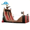 Inflatable Pirate Ship with Zip Line Game For Entertainment Park /Inflatable Zip Lines For Kids For Playground