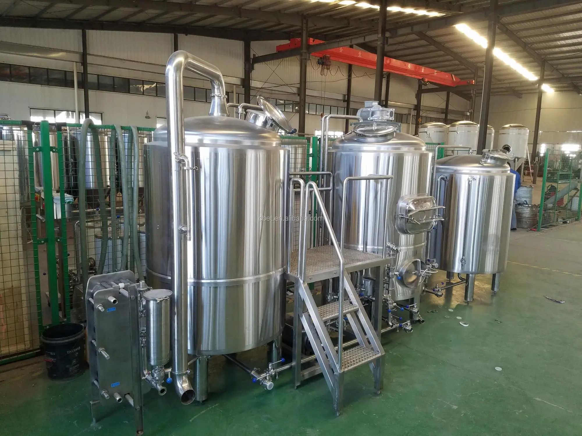 Beer Making Machine Electric Brew Kettle Stainless Steel Factory Beer