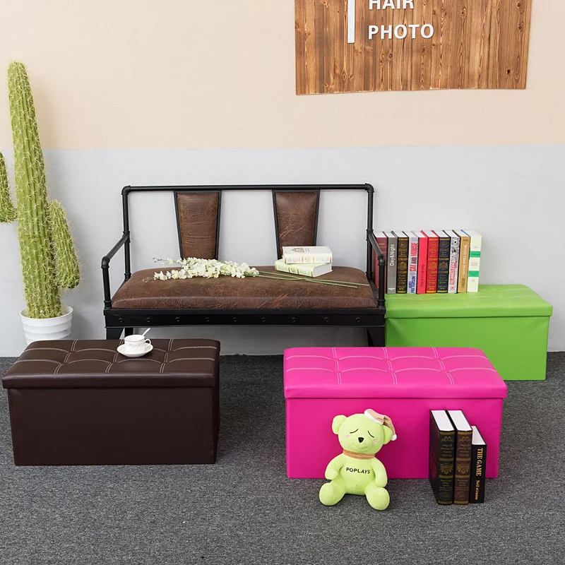 2018  home furniture foldable storage stool