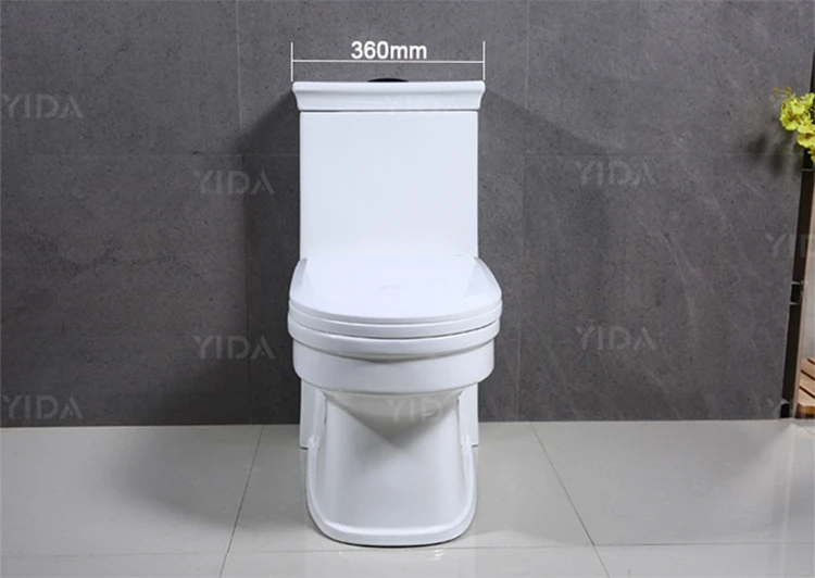 Sanitary Ware 4 Inch Outlet Cheap WC One Piece Toilet