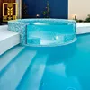 Wholesale nice looking custom types acrylic swimming pool panels