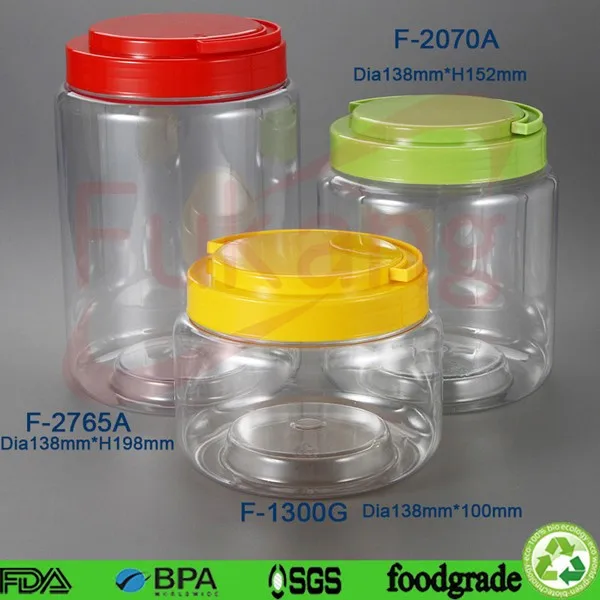 Clear 3.5L Food Grade Plastic Large Cylinder Container, 3.5liter Big Round  Pet Jar for Groundnut Storage - China Food Plastic Storage Container and  Groundnut Storage price