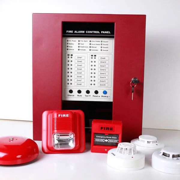 DC24V 115dB Fire Alarm Bell with Strobe Light