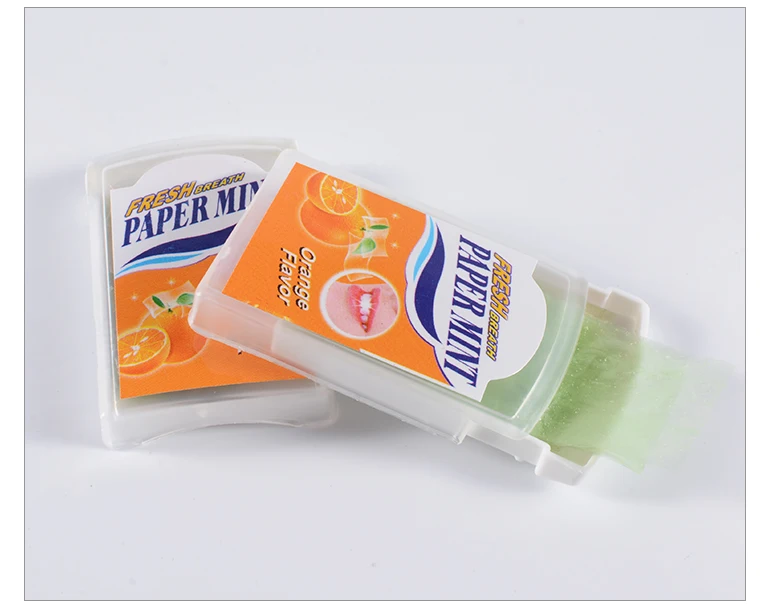 Europe Sugar Free Xylitol Mint Tablet Candy Orange Flavor Natural Fresh