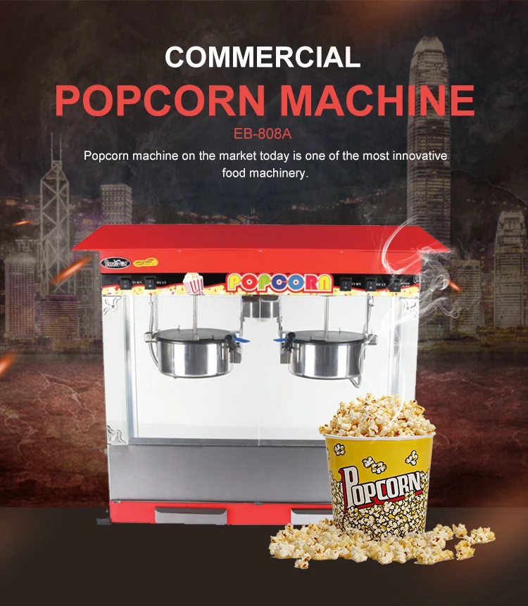 Factory Popcorn Machine Price Ce Approved 16 Oz Commercial Heating