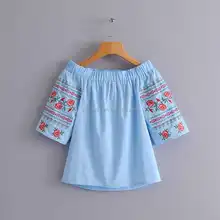 blusas mexicanas blancas