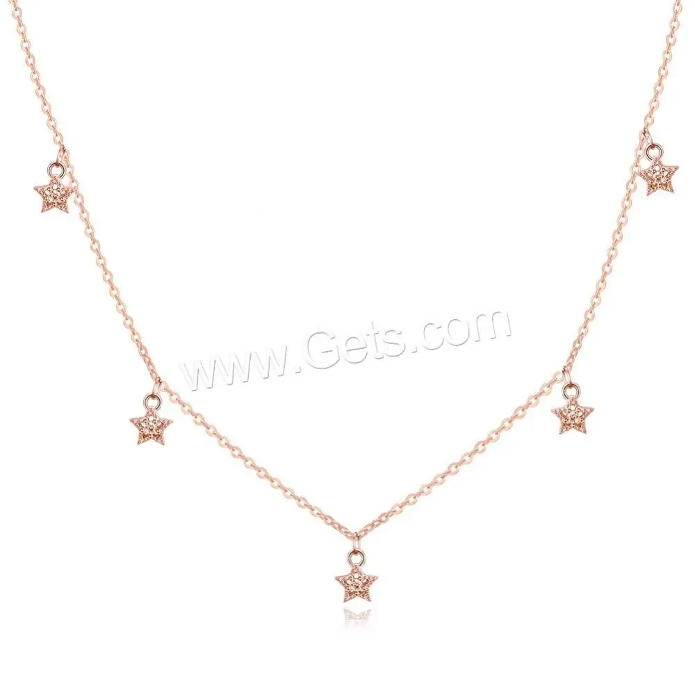 kay jewelers rose gold diamond necklace