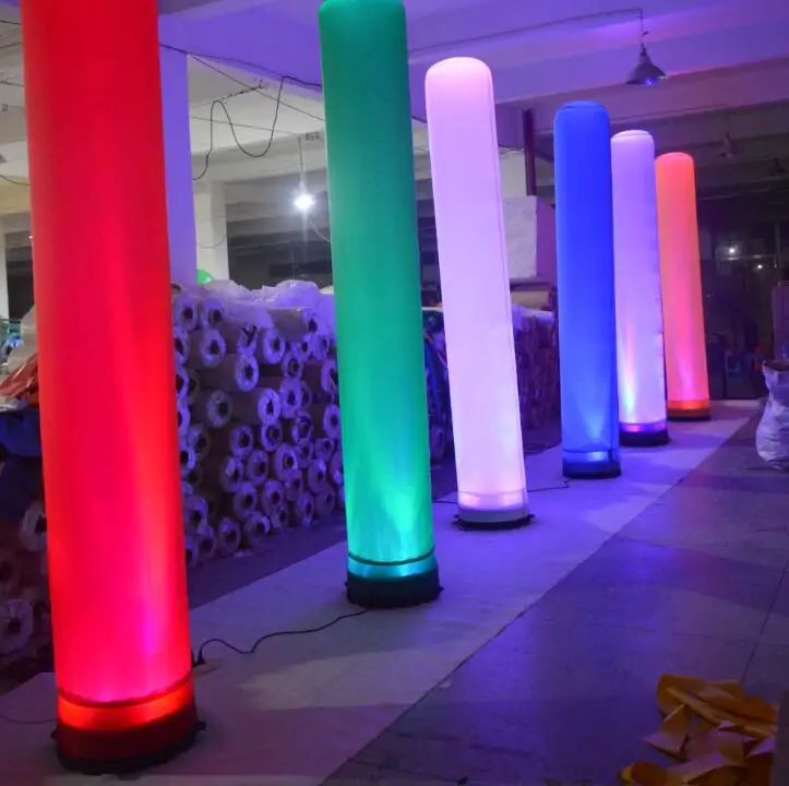 Color Changeable Inflatable Column Led Color Changeable Inflatable Column Led Lighting W6019