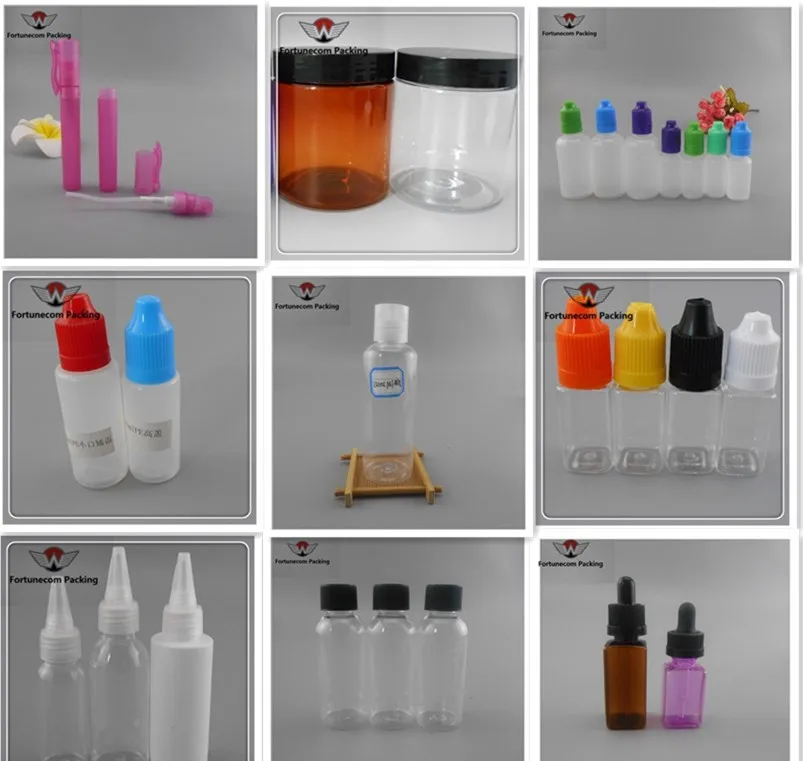 60ml Pet Bottles Plastic Bottle Twist Top Cap 60ml Hand Sanitizer