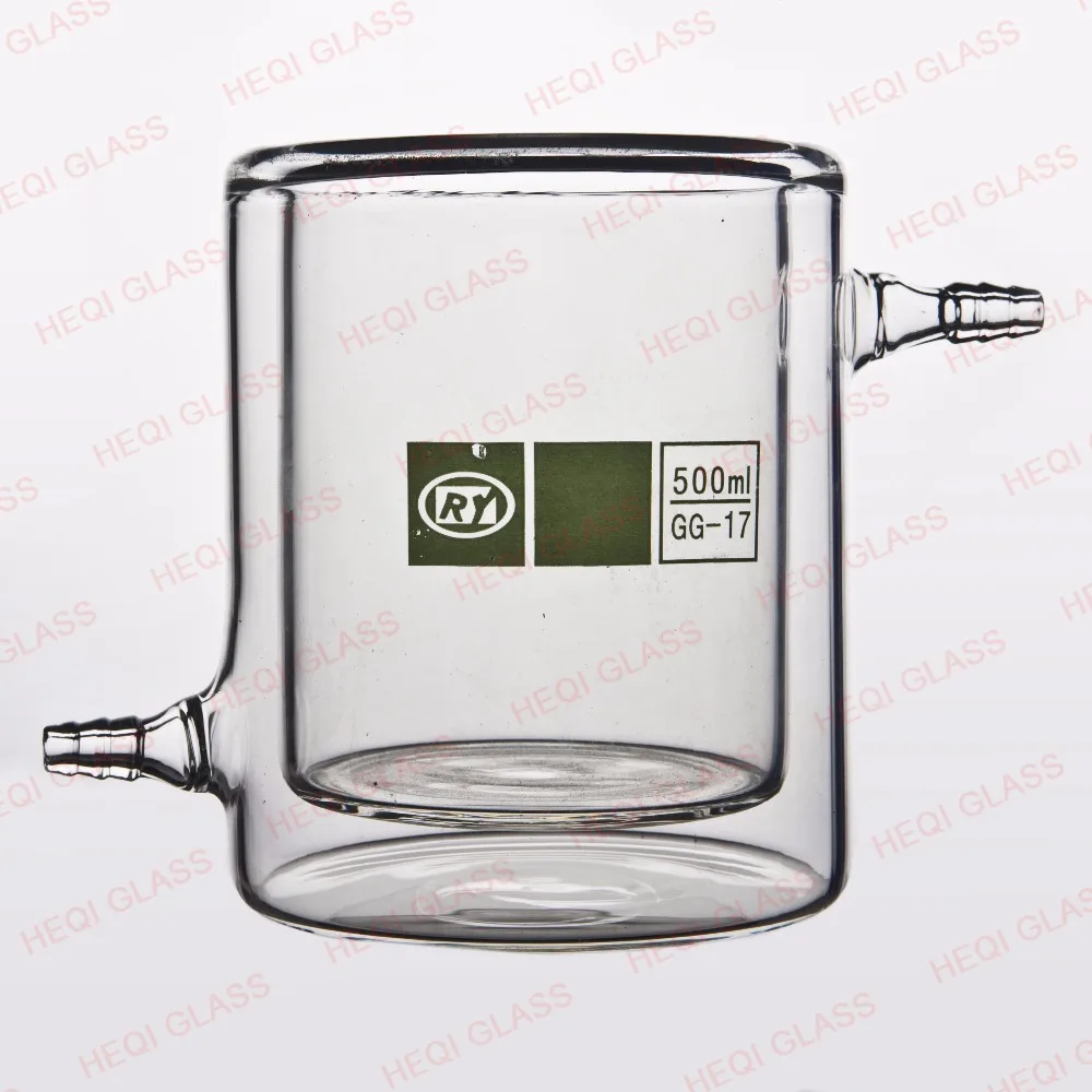 Customized Lab Glassware Jacketed Glass Reactor Beaker Buy Customized