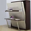 High quality wooden folding wall bed,murphy wall bed,murphy bed with desk