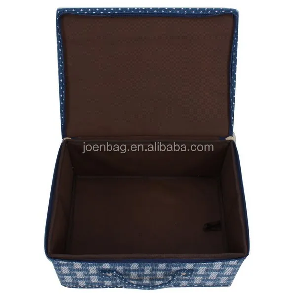 Faltbare Aufbewahrungsbox Mit Reißverschluß