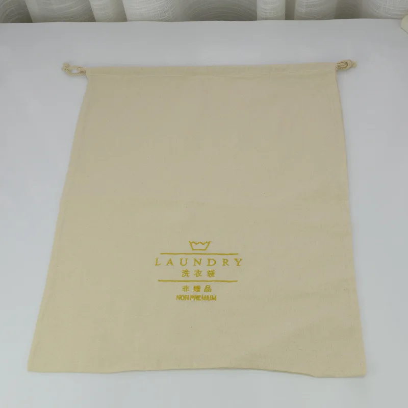 Five-star Hotel Canvas Cotton Laundry Bags Receiving Bags