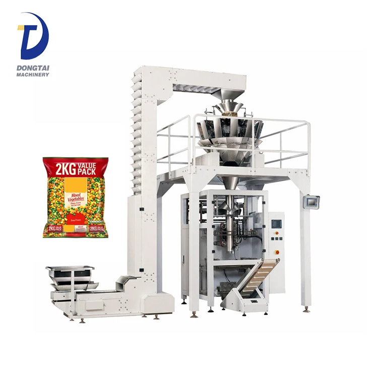 Automatic verticle Nitrogen Filling Snack Pouch Packing Machine