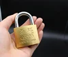 imitate brass/copper Atomic key padlock