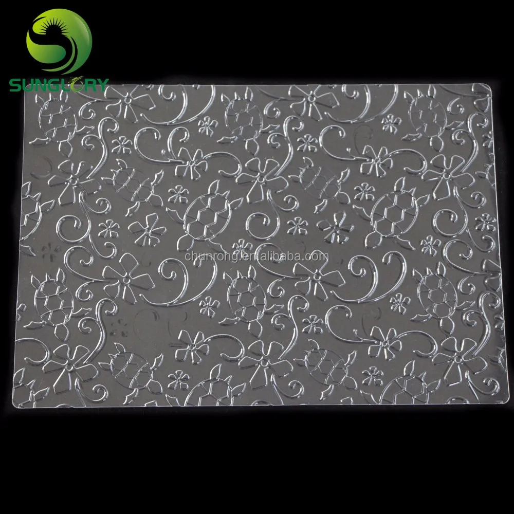 6pcs Hawaiian Texture Sheet Set Sugar Craft Decoration Texture Mat For