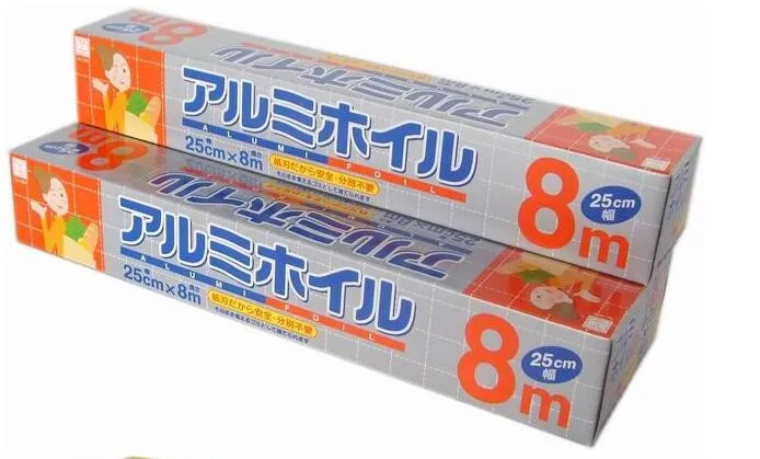 Disposable Aluminum Foil Roll for Food Store