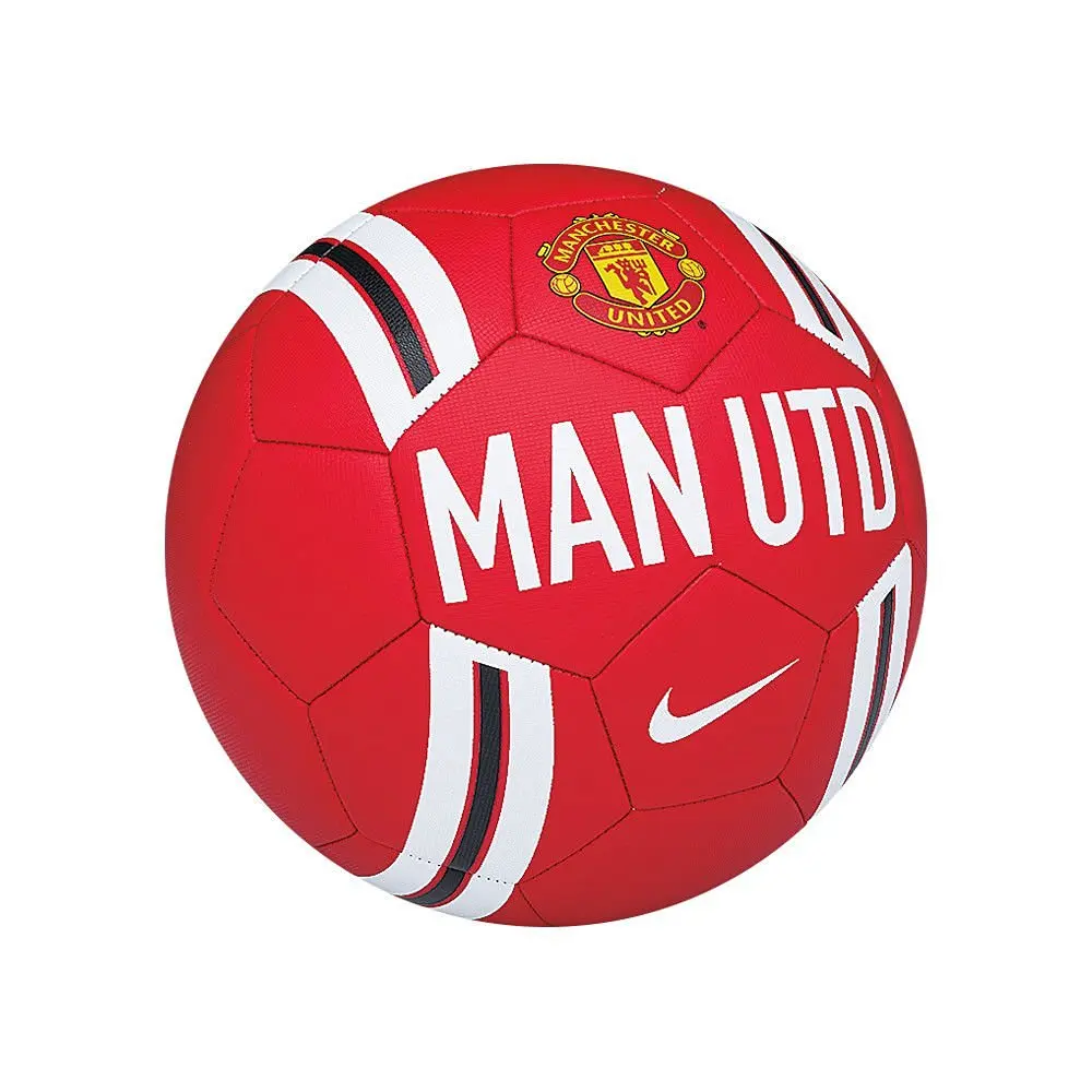 Balls Manchester United Soccer White Ball Size 4 Sporting Goods