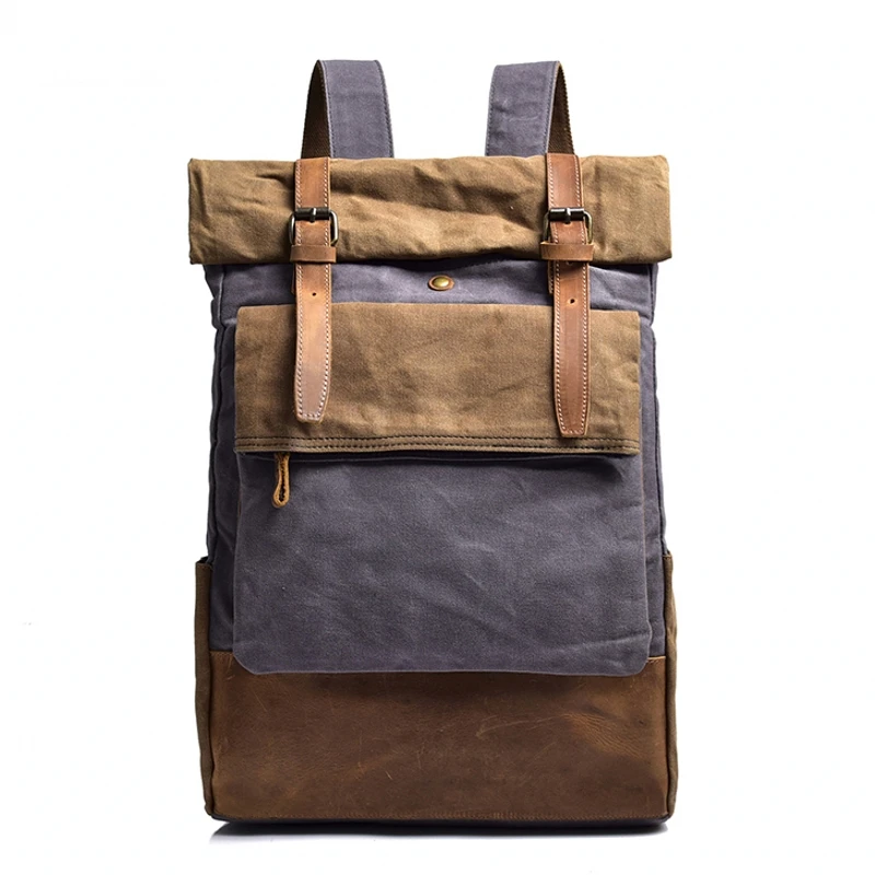 water resistant canvas backpack