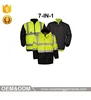 7-IN-1 class 3 all seasons waterproof jacket sample for security uniform