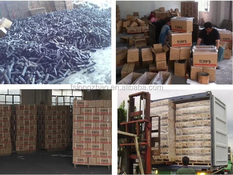 laos White Charcoal Type and Bamboo Material buyers of charcoal briquettes