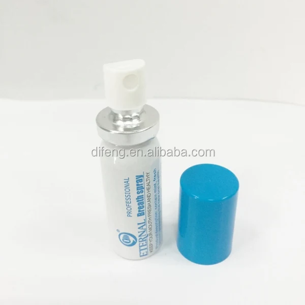 dental care15ml mint mouth fresh spray in aluminum bottle