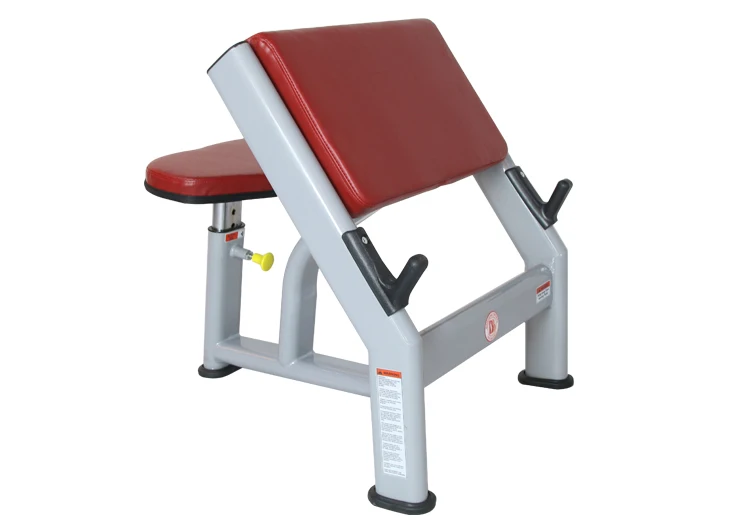 Commercial Strength Gym Equipment Arm Curl Bench