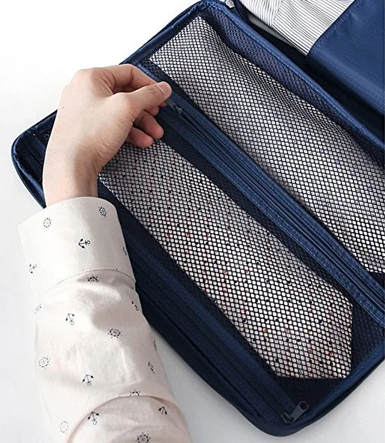 Multifunctional Travel Shirt Tie Pouch Organizer,Luggage Clothes