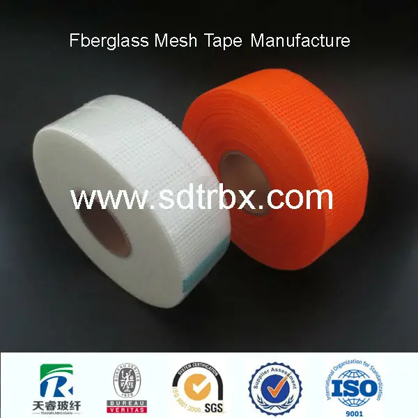 Waterproof Insulation Fibreglass Drywall Adhesive Mesh Tape For Drywall