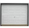 Matt white security aluminum panel roll up sliding garage door design