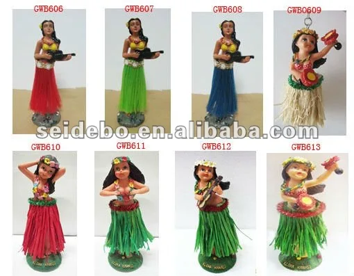 hula girl car air freshener