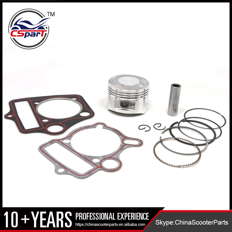 52.4mm 14mm 78mm Cylinder Kit For Lifan 125cc 1p52fmi Engine Kaya