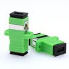 Fiber connector adapter sc-apc internal green optical adaptor