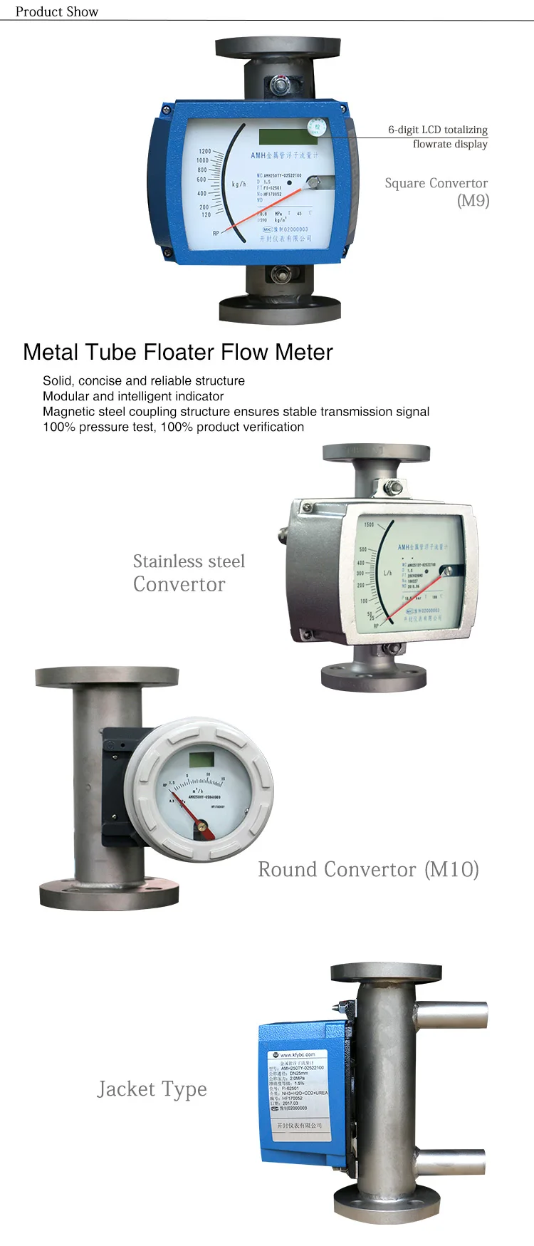 rotameter flow meter
