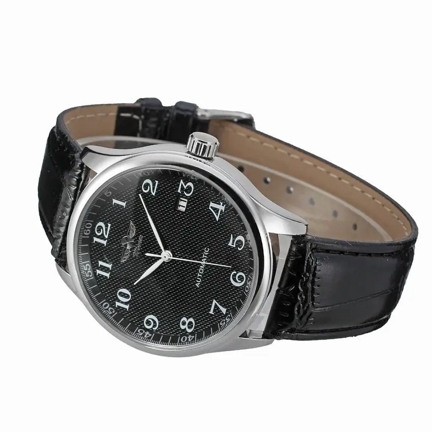 Winner 458 Men Automatic Mechanical Watches Business Classic Auto Date