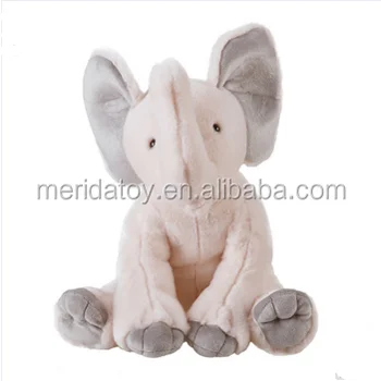 plush white elephant