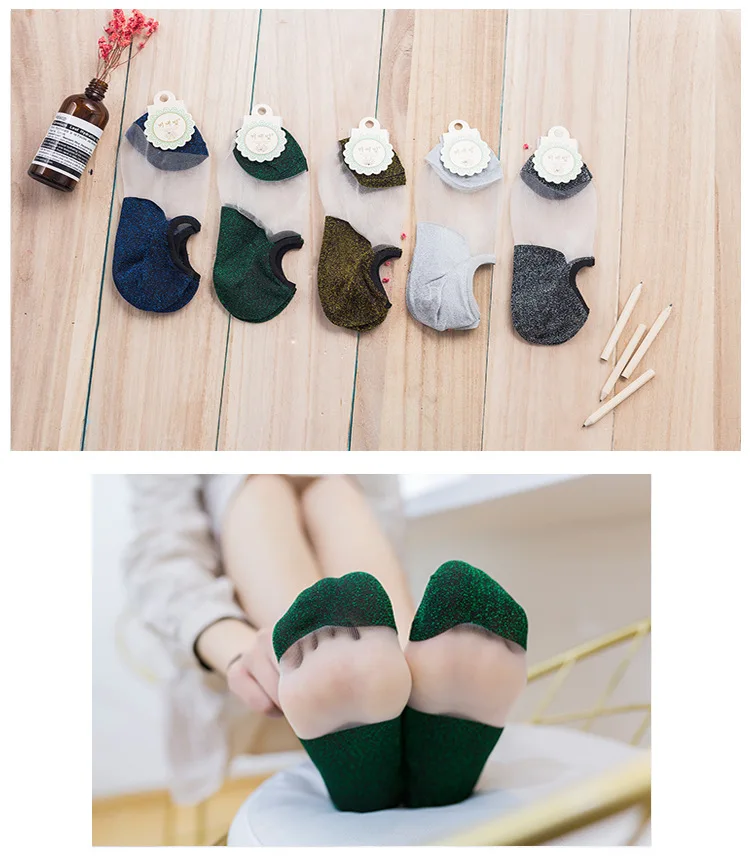 Top Sell Sheer Ankle Socks Mesh Short No Show Nylon Hosiery Women Sock