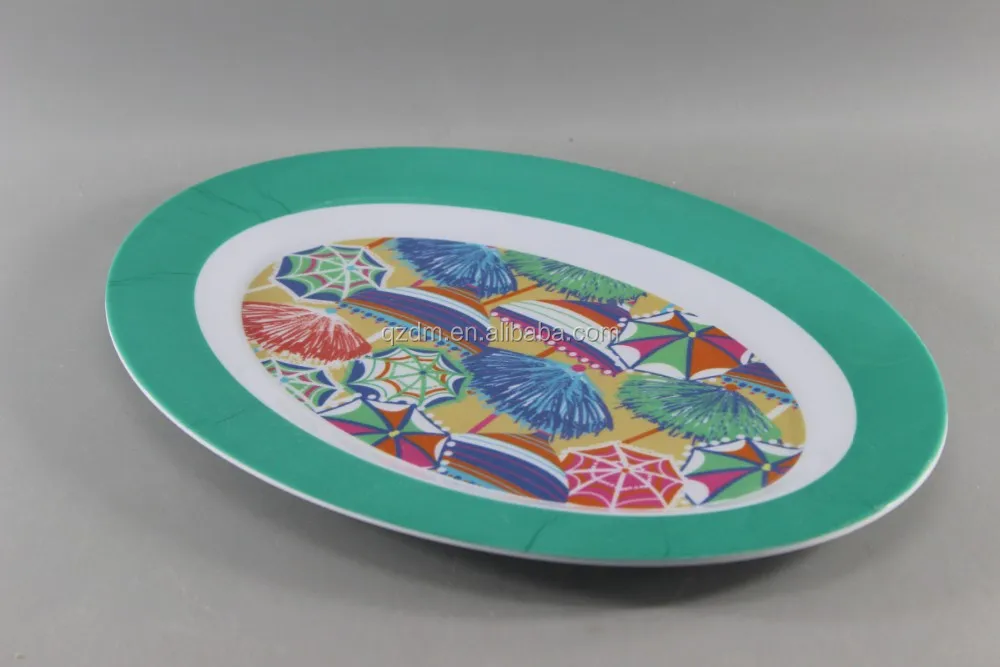 Cheap Melamine Oval Plate 14 Inch 30% Melamine