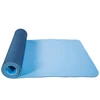 Folding Double-color Custom Printed Anti-slip Eco Friendly Exercise TPE Yoga Mat