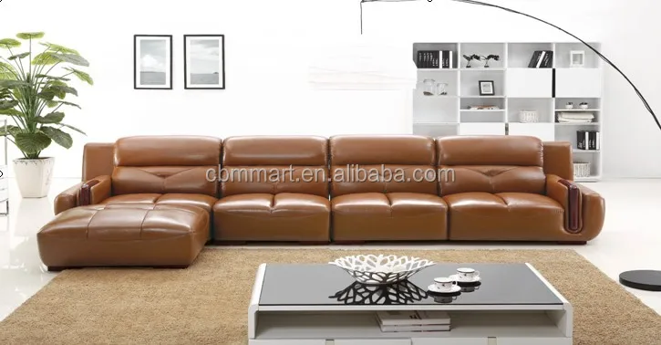 Leren bank in polen/zachte lijn lederen sofa s woonkamer sofa ... Woonkamer banken leer
