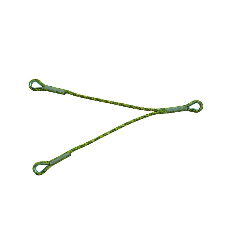 Anpen 30" Nylon Rope Safety Lanyard,Y Shaped Rescue Lanyard Fall