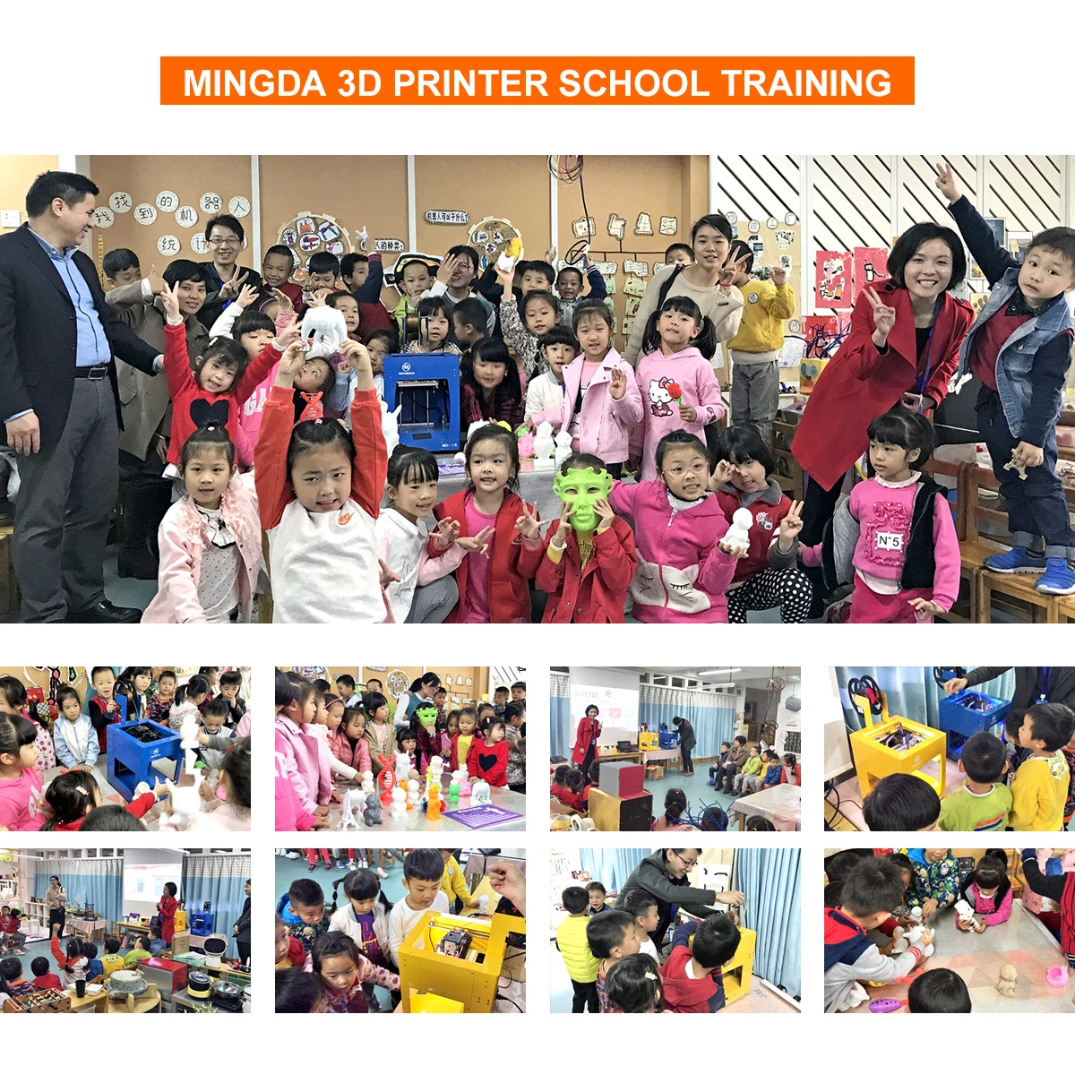 Factory Direct Marketing Desktop Digital FDM 3D Printer , Large Industrial 3D Printer for Sale in China