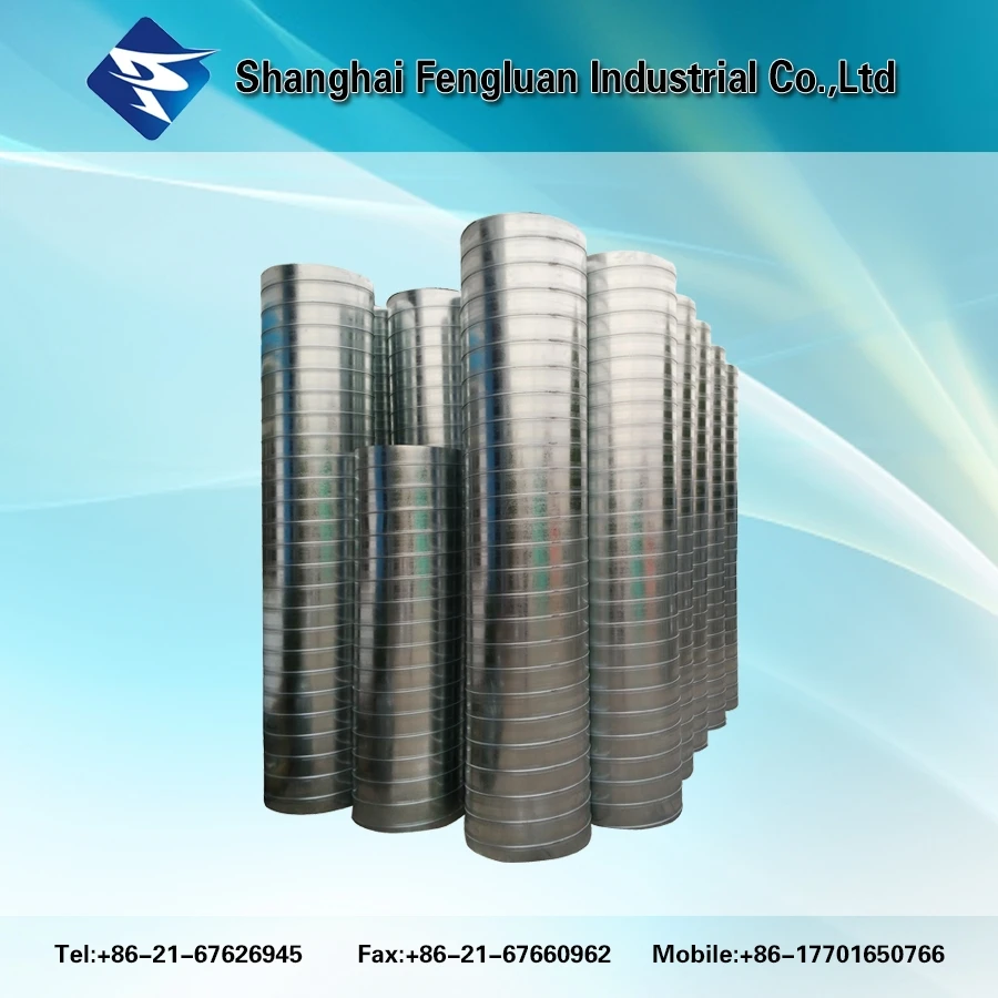 Galvanized Steel Circular Air Conditioning Spiral Duct (sd 