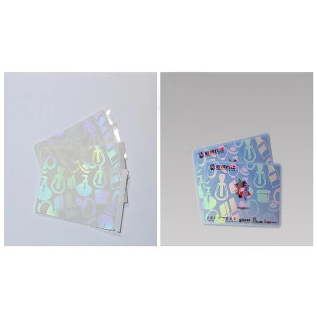 Id Cards Security Hologram Overlay Stickers With Micro Secure ...