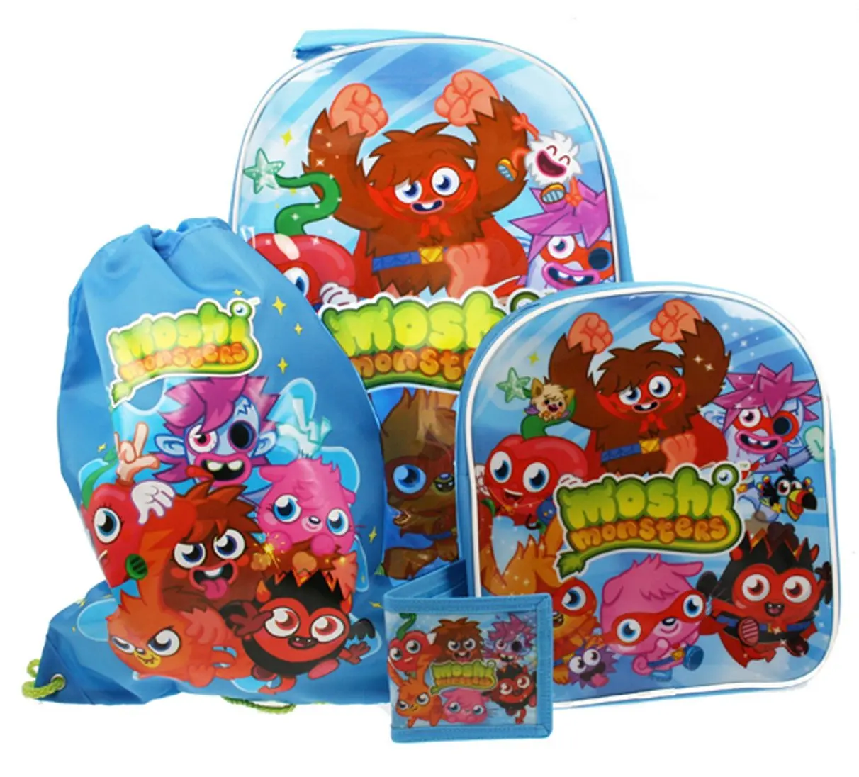 Moshi Monsters Children's 4 Piece Luggage Set