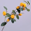 Simulation Lemon Tree For Decoration Factory Artificial Fruit Of Single Branches Lemon Tree